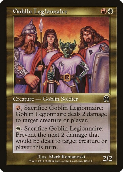 Legionario Goblin Card Front