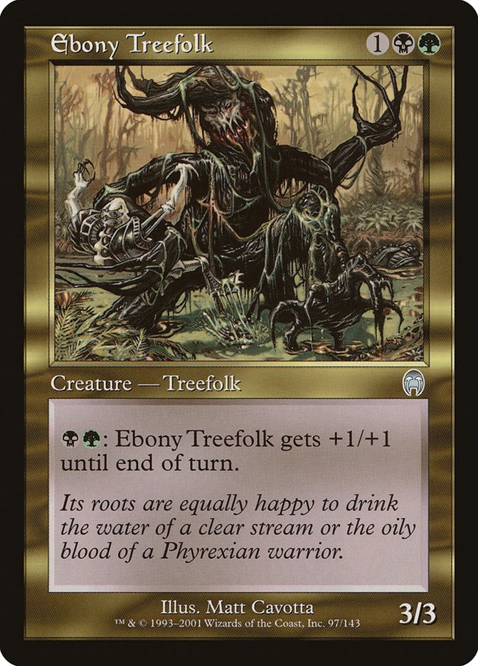 Ebony Treefolk Apocalypse | Magic | CardTrader