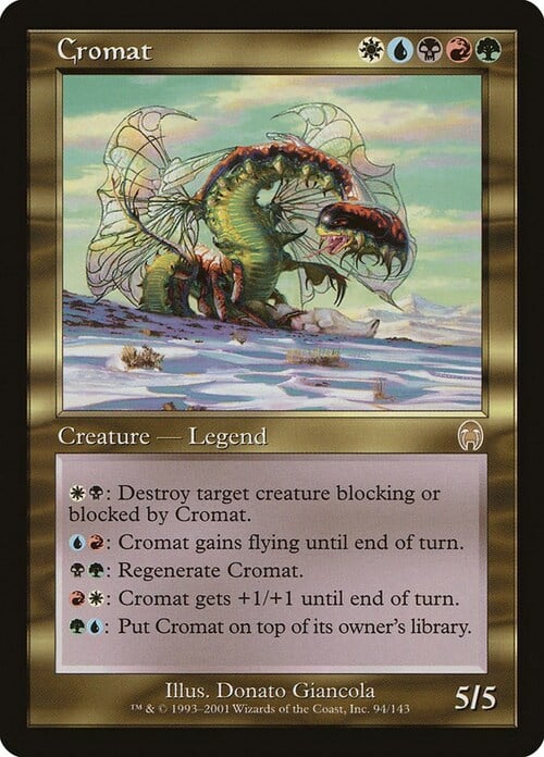 Cromat Card Front