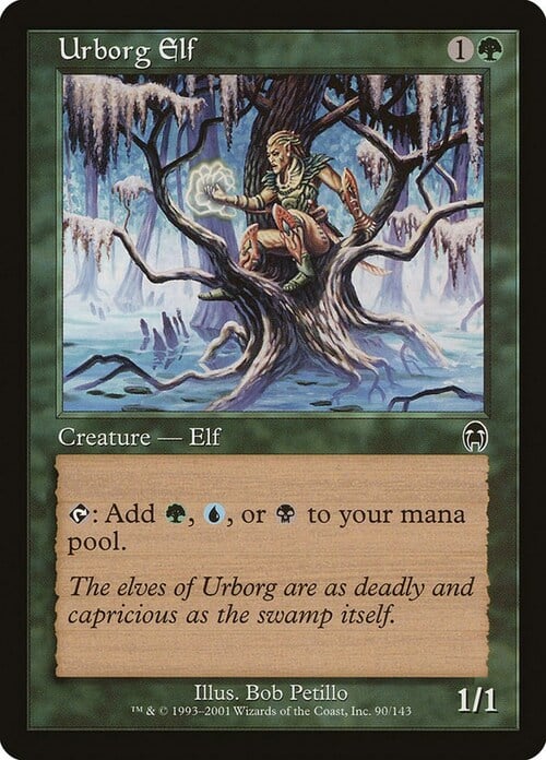 Elfo di Urborg Card Front