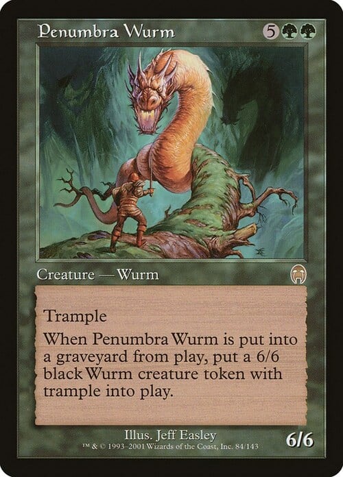 Wurm della Penombra Card Front