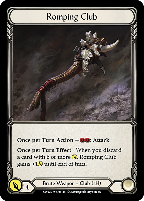 Romping Club // Anothos Card Front