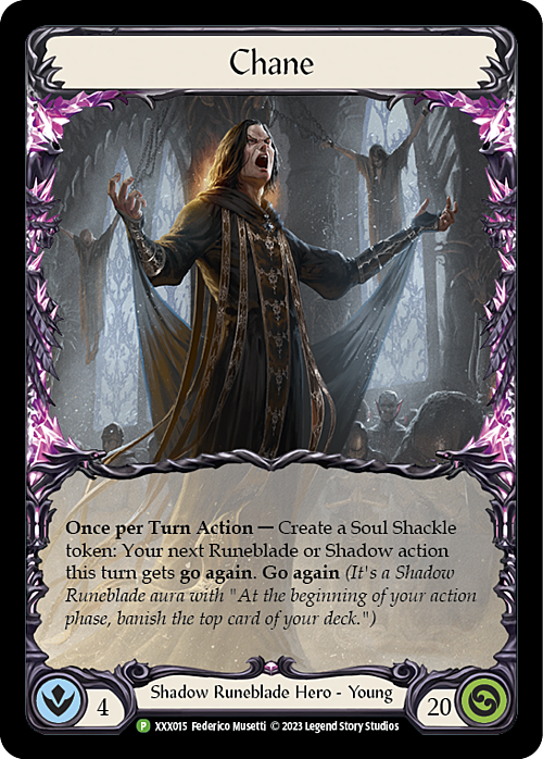 Chane // Hatchet of Body Card Front