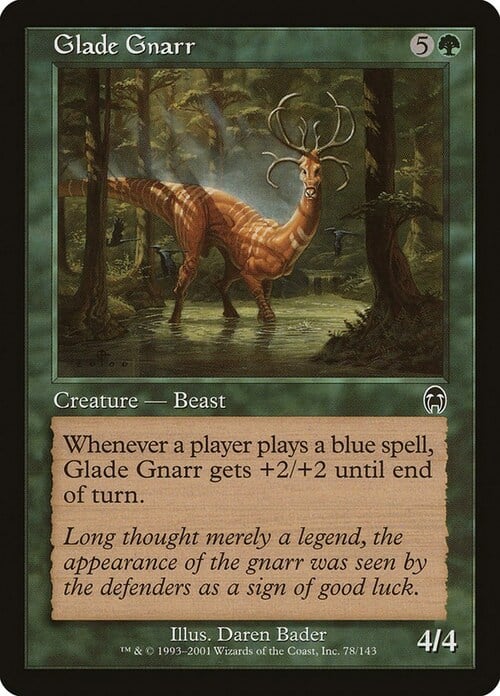 Glade Gnarr Card Front