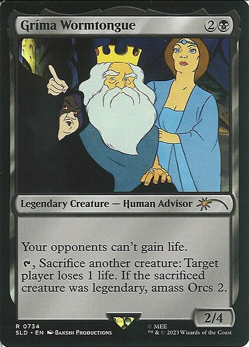 Gríma Wormtongue Card Front