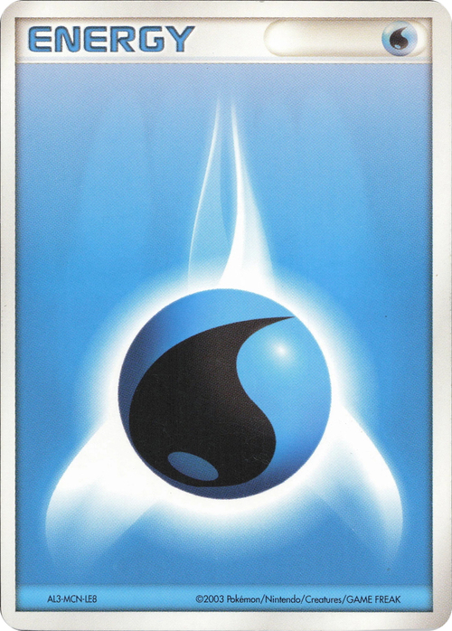 Water Energy Card Front