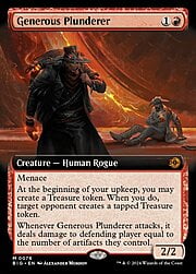 Generous Plunderer · Extended Art 076