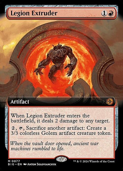 Legion Extruder Card Front
