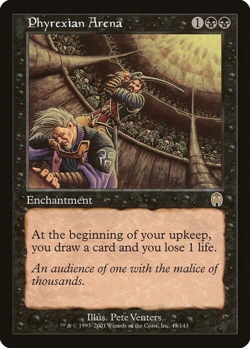 Phyrexian Arena Card Front