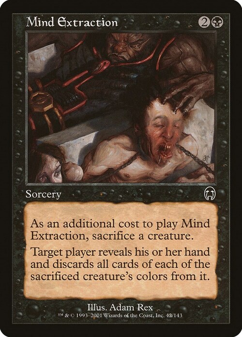 Mind Extraction Card Front