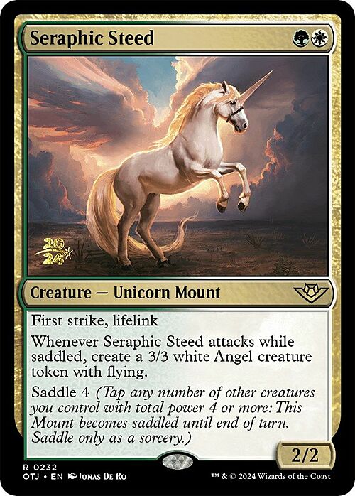Seraphic Steed Card Front