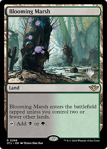 Blooming Marsh Card Front