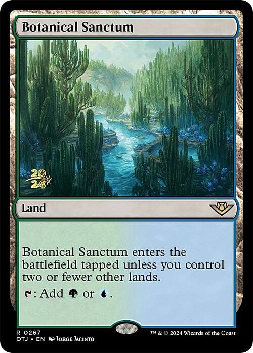 Santuario Botanico Card Front