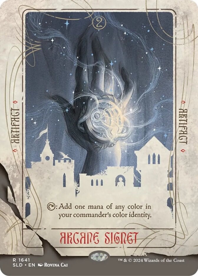 Magic: The Gathering – Arcane Signet (Sigillo Arcano) – Commander 2020 Edition (C20) – Carta Singola - 3