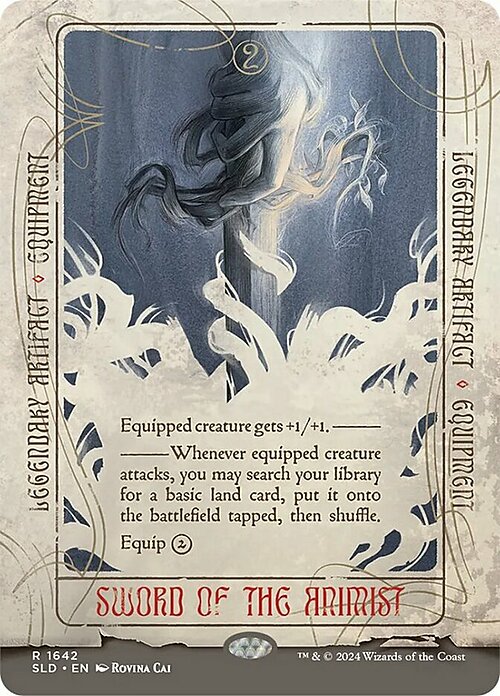 Sword of the Animist Card Front