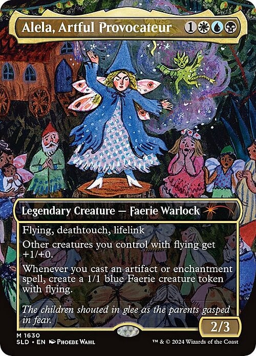 Alela, Artful Provocateur Card Front