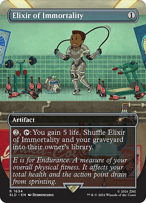 Elisir dell'Immortalità Card Front