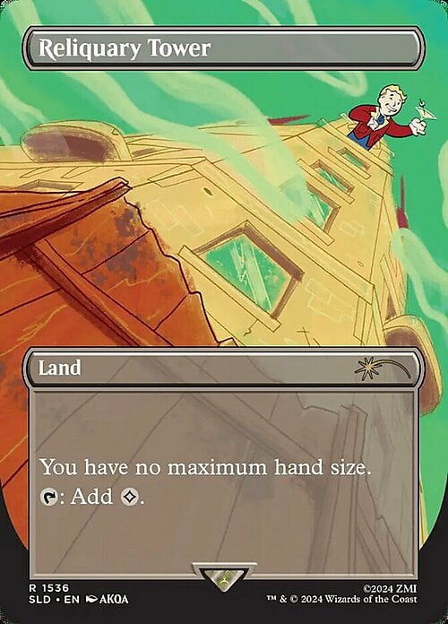 Reliquary Tower Card Front