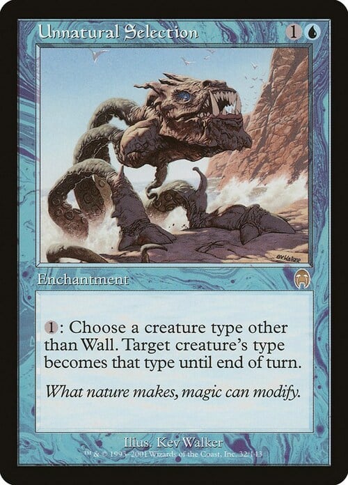 Unnatural Selection Card Front