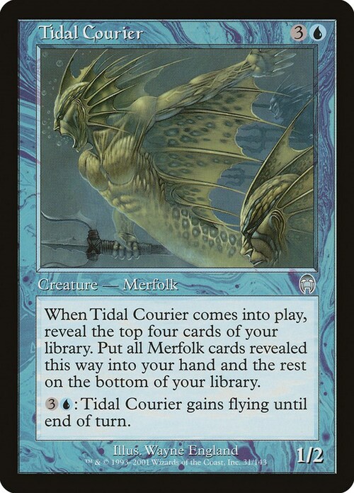 Tidal Courier Card Front