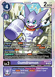 Gumdramon · Winner | Tournament Pack Vol. 13 BT12-074