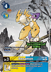 Renamon · Evolution Cup 2024 | Top4 EX4-024t