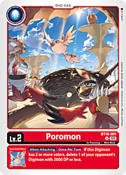 Poromon · Non-Foil BT16-001