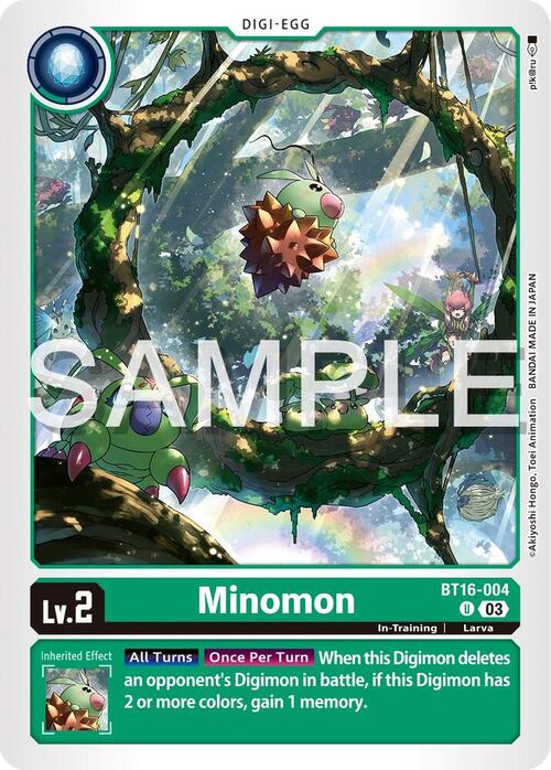 Minomon Frente
