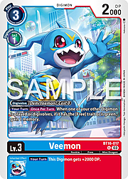 Veemon BT16-017