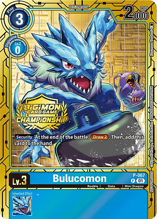 Bulucomon Card Front