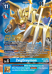 ZeigGreymon · 2024 Regionals | Participant BT11-031P1