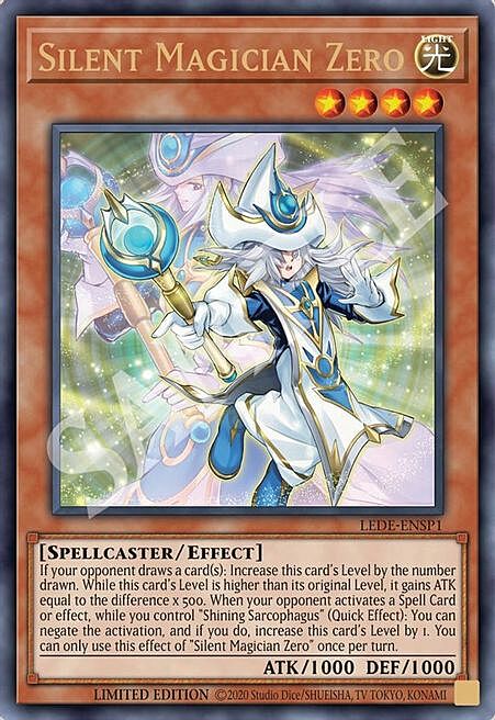 Silent Magician Zero Card Front