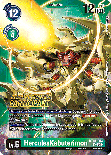 HerculesKabuterimon Card Front
