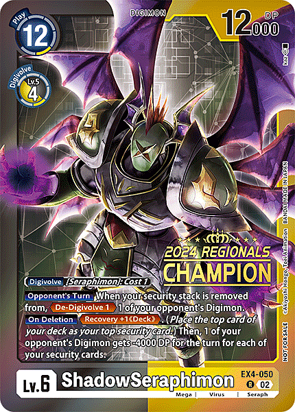 ShadowSeraphimon Card Front