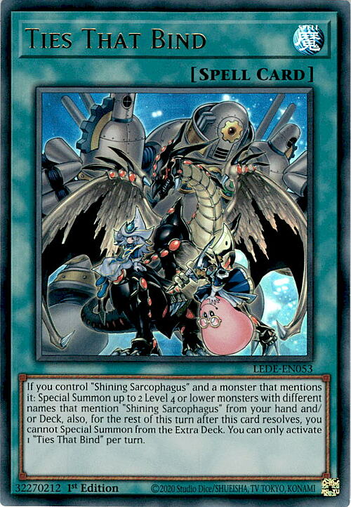 Ties That Bind Card Front