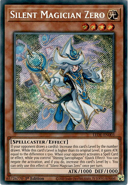 Silent Magician Zero Card Front