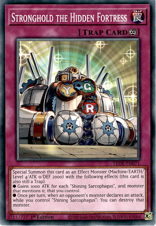 Stronghold the Hidden Fortress Card Front