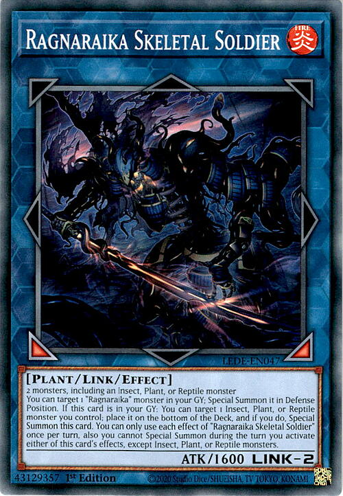 Ragnaraika Skeletal Soldier Card Front