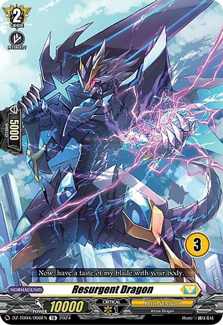 Resurgent Dragon Card Front