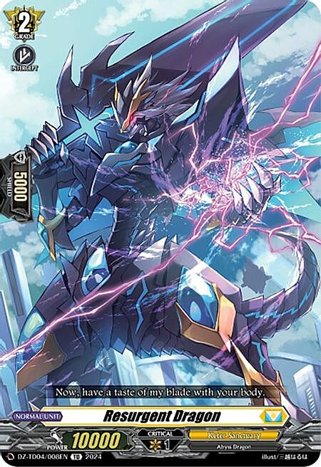 Resurgent Dragon Card Front