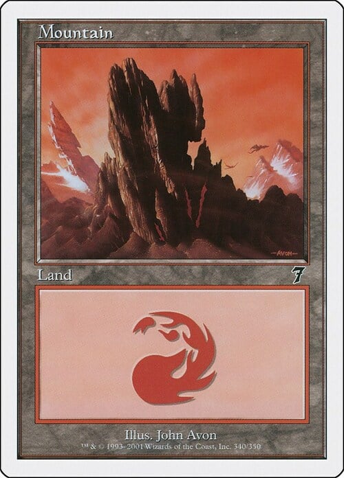 Mountain Card Front