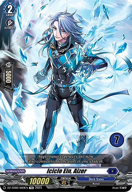 Icicle Ein, Aizer [D Format] Card Front