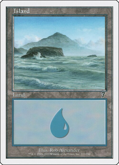 Island Card Front