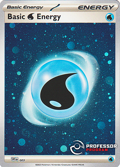 Basic Water Energy Card Front