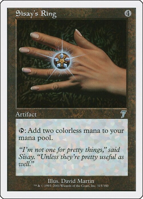 Sisay's Ring Card Front