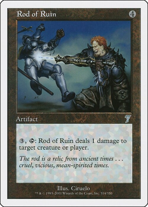 Rod of Ruin Card Front