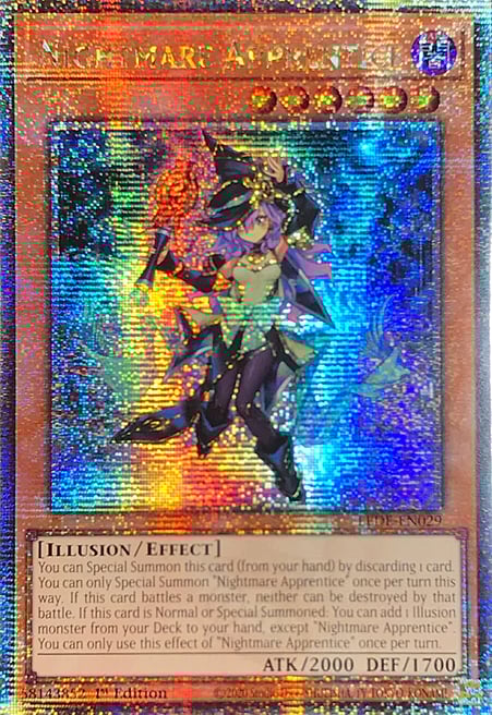 Nightmare Apprentice Card Front
