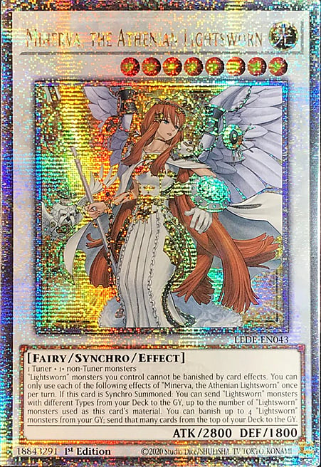 Minerva, l'Ateniese Fedele della Luce Card Front