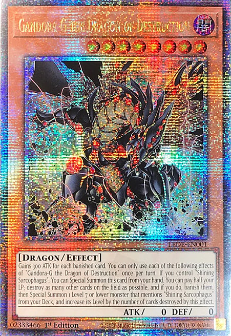 Gandora-G, il Drago della Distruzione Card Front
