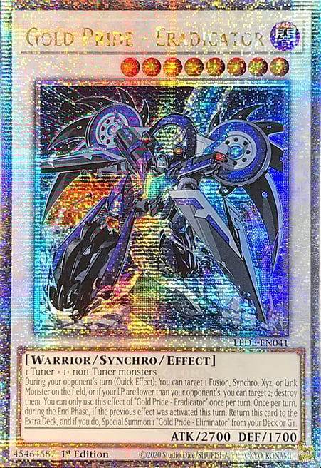 Gold Pride - Eradicator Card Front